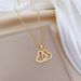 Steel 【 Titanium 】 Heart To Heart Light Luxury Temperament Gorgeous Full Diamond Necklace Women's Versatile Collarbone 【 】_ipsvogv.com