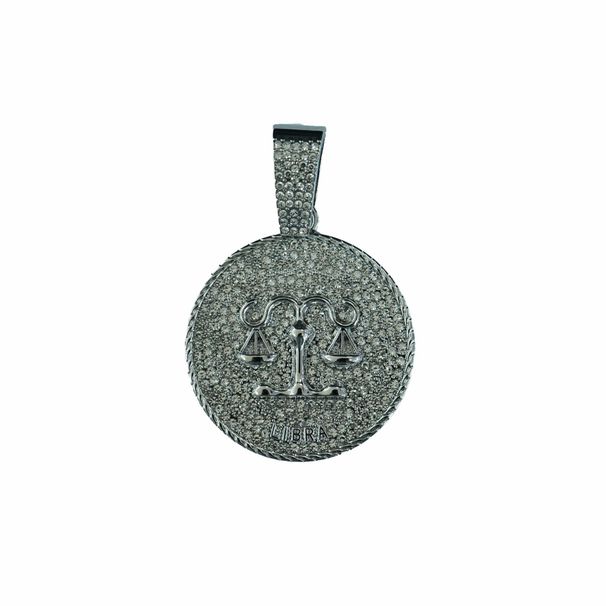 Hot Selling New Product Libra Disk Pendant Symbolizes The Principle Of Aesthetic Fairness, Hip-hop Cuban Necklace_ipsvogv.com