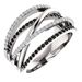 New simple splicing Thai silver entangled silk knot love couple tail ring personalized diamond jewelry_ipsvogv.com