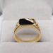 Jewelry Creative Triangle Drip Oil Men's Ring_ipsvogv.com