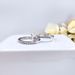 Unisex popular jewelry Korean simple engagement women's ring set Zircon micro inlaid real gold plated ring_ipsvogv.com