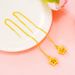 tassel Women's Long Style, Simple Earrings, Sand Gold Temperament, Internet Celebrity Live Streaming Jewelry_ipsvogv.com