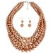 New Products Pearl Ladies Multi Layer Necklace 8050 Pearls Necklace_ipsvogv.com