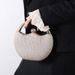 Retro Pink Handheld Banquet Bag Fashion Arc Banquet Bag Wedding Gift Bag Party Nail Bead Bag Evening Dress Bag_ipsvogv.com