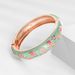 Fashion Bracelet Hot Sale Popular Ladies Classic Cloisonne Flower Open Bracelet Colorful Flower_ipsvogv.com