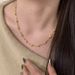 French Style Two Wear Eternal Night Star River Broken Gold Bracelet Fashion Cat Eye Stacked Necklace Jewelry_ipsvogv.com