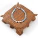 5 Cm Lake Blue Crystal Four Leaf Clover Freshwater Pearl Shell Bracelet Necklace Women's Set_ipsvogv.com