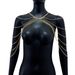 Personalized multi layer rhinestone shoulder chain summer beach sexy tassel body chain_ipsvogv.com
