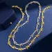 Luxurious Zircon Inlaid Full Diamonds Women's Necklace Gold And Sier Interlaced Letter X Bracelet Hugs Kisses Designer_ipsvogv.com