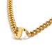hot selling stainless steel Cuban chain 26 letter necklace hip hop trend men's personality fashion jewelry_ipsvogv.com