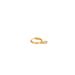 Brass With Real Gold Plating, Hot Selling Simple And Elegant Three Piece Gold Earrings With Zircon_ipsvogv.com
