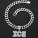 American Hip-hop Street Necklace Full Of Diamonds, Personalized Rap, Purple Word Ice Mother Pendant Jewelry, Cuban Chain_ipsvogv.com