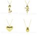 Fashion Hot Selling Water Drop Necklace Copper Hand Polished Vacuum Furnace Electroplating Three Dimensional Comma Water Drop Necklace_ipsvogv.com