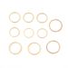 Super Love Metal Texture For Women's Instagram Crowd Design 10 Piece Joint Set Ring_ipsvogv.com