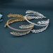 Women's Jewelry Handmade Crystal Rhinestone Headband For Bridal Wedding Hair Accessories, Elegant Floral Design, Silver And Gold Diamond_ipsvogv.com