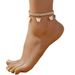 fashion hot diamond butterfly Anklet cross personality pendant diamond foot decoration Anklet_ipsvogv.com