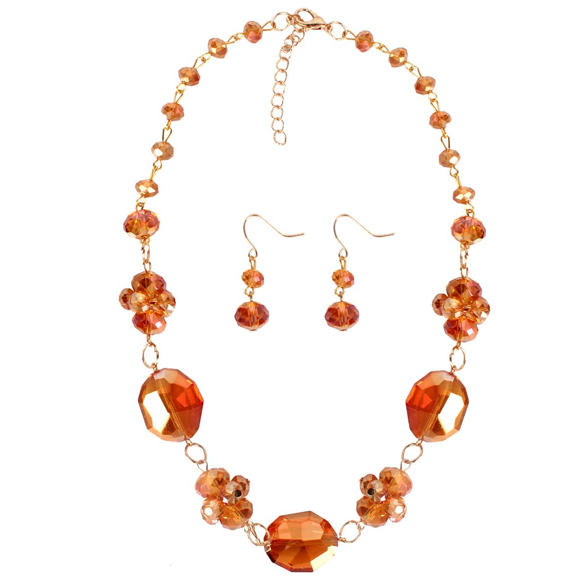 Simple Retro Crystal Jewelry Necklace Clavicle Chain Jewelry_ipsvogv.com