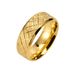 Men's Jewelry Fashion Double Bevel Frosted Silver Ring Men's Popular Hand Jewelry Titanium Steel Jewelry_ipsvogv.com