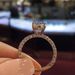 New Wish Hot Selling Style Temperament Exquisite High End Flash Diamond Round Princess Ring European And American Fashion Female Diamond Ring_ipsvogv.com