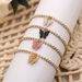 Hot Selling Sparkling Colorful Claw Chains, Trendy Rings, Full Diamond Butterfly Combination, 4-piece Set Ankle Chains_ipsvogv.com