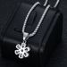 316 Stainless Steel Gold Pendant Jewelry Simple Geometric Inlaid 3A Zircon Necklace_ipsvogv.com