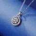 S Sterling Sier sailormoon Necklaces Round Big Shining Crystal Stone Cubic cz Zircon Diamond Designer Pendant Necklace_ipsvogv.com