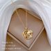 【 】 Circular Woodpecker Light Luxury Charm Gorgeous Full Diamod Necklace Wome's Versatile Clavicle Titaium Steel_ipsvogv.com