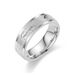 Light Luxury Design Sense Titanium Steel Carving Matte Non Fading Small Couple Ring Fashion Jewelry_ipsvogv.com