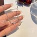 S Pure Silver Broken Diamond Smiling Zircon Necklace For Women, With A Simple And Versatile Design, Collarbone Chain,_ipsvogv.com