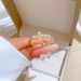 【 Real Gold 】 Pearl Cross with Adjustable Opening, Simple Handmade Ring, Couple's Pair Ring_ipsvogv.com