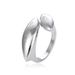 Simple Color Preserving Personality Leaf Irregular Ring Opening Adjustable Unisex Hand Jewelry INS_ipsvogv.com