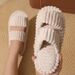 New parallel bars curly cotton slippers home candy color indoor fluffy slippers_ipsvogv.com