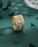 Fashionable And Luxurious Diamond Inlaid Zircon Ring, Niche Ring For Women With A Sense Of Luxury Design_ipsvogv.com