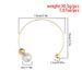 Japanese And Korean Simple Niche Design Women's Necklace Personality Inlaid Pearl Alloy Necklace High Grade Clavicle Chain_ipsvogv.com