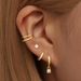Women’s Jewelry Set Fashion Genuine Gold Brass Electroplating, Zircon Inlaid Earrings, Fashionable Ladies' Versatile High End Earrings Set_ipsvogv.com