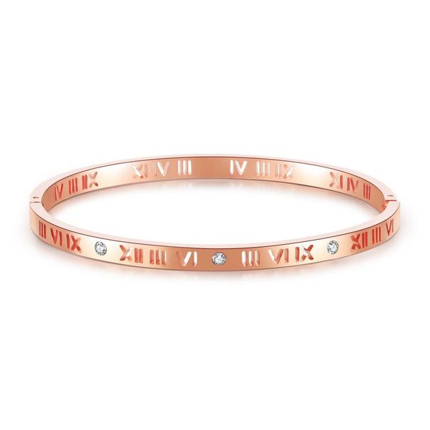 3 Colors Fashionable Simple Titanium Steel Plated Gold C Shaped Open Watch Accessories Bracelet Men_ipsvogv.com