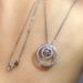 Cao Shi's Live Broadcast Hollowed Out Full Diamond Smart Pendant Necklace Chain (with Ordinary O-shaped Chain)_ipsvogv.com