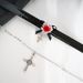Sweet And Cool Cross Double Layered For Women's Niche Design, Versatile Collarbone Chain, Light Luxury Fashion Leather_ipsvogv.com