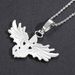 Men’s Jewelry Set Fashion New Arrival Wings Pendant Number 1 Micro Inlaid Zircon Large Size Personality Trendy Brand Men's Hip Hop Necklace_ipsvogv.com