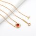 Home Circle Pendant Double T Women's Diamond Set White Beike Niche Clavicle Chain Design Fashionable Beimu Necklace_ipsvogv.com
