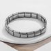 Stainless Italian Modular Square Elastic Splicing Titanium Steel Bracelet Watch Band Chain Versatile Unisex Wristband_ipsvogv.com