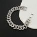 Minimalist Fashion Full Diamond Cuban Women, Light Luxury Niche Design, Trendy Bracelet For Men, High-end Accessories_ipsvogv.com