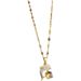 Titanium Steel Necklace With Diamond Inlaid Dolphin Magical Cube Jewelry Accessories, Fashionable And Elegant Pendant,_ipsvogv.com