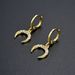 Women’s Jewelry Set Fashion Jewelry Exquisite Small Micro Inlaid CZ Zircon Female Earrings Personality Creative Crescent Earrings_ipsvogv.com