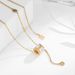 Xiao Man Waist Adjustable Women's Instagram Colorless Fashion And Elegant Style Internet Red Necklace Pendant Light_ipsvogv.com
