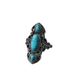 Artistic American court style vintage r, female personality inlaid with turquoise, versatile and niche index fer_ipsvogv.com