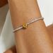 Heart Shaped Simple Sterling Silver Bracelet Female S925 Silver Love Ice Flower Cut High Carbon Diamond Hand Jewelry_ipsvogv.com