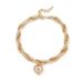 Cold Wind Jewelry, Hollowed Out Rough O-shaped Necklace, Exaggerated Love Pendant, Niche Accessory_ipsvogv.com