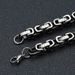 Men's Jewelry Stainless Steel Bracelet Hip Hop Handmade Cuban Chain Trend Light Luxury Titanium Steel Necklace_ipsvogv.com