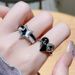 full Open Series Star Diamond Zircon Wo, Niche Instagram, Cool Style, High-end Ring, Index Finger Ring Jewelry For Wo, Instagram, Style, ,_ipsvogv.com